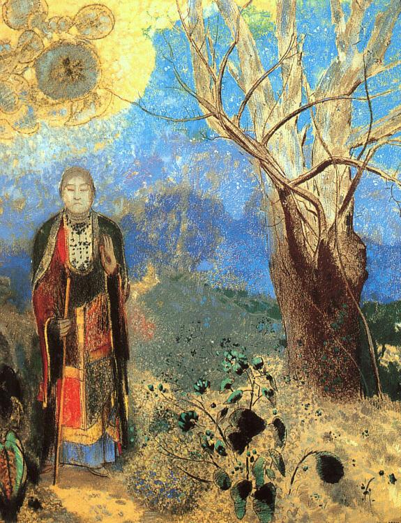 Odilon Redon The Buddha Sweden oil painting art